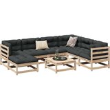  8-dijelni set vrtnih sofa od masivne borovine | shoptok.hr