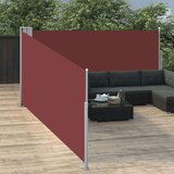 Tenda Zložljiva stranska tenda rjava 120x1000 cm | Shoptok.si