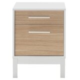 Woody Fashion Noćni ormarić 45x60​​x45cm Hrast-bijela | Eponuda.ba