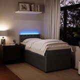 vidaXL box spring krevet s madracem tamnosivi 100x200 cm baršunasti | shoptok.hr
