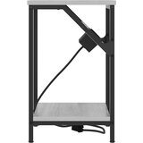  Noćni ormar Siva Sonoma 38 x 30 x 48 cm Konstruirano drvo | shoptok.hr