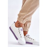 Boto Women's Low Sneakers With Jets White-Violet Demira | shoptok.hr