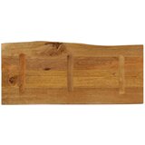 Stolna Mizna plošča 90x40x2,5 cm naraven rob trden mangov les | Shoptok.si