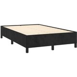  Posteljni okvir črn 120x190 cm žamet | Shoptok.si