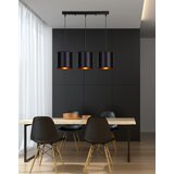 Candellux luster/visilica-candida viseća lampa crna 3X40W E27 crna abažur