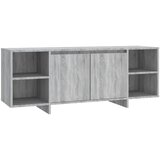 TV ormarić boja sivog hrasta sonome 130 x 35 x 50 cm od iverice | shoptok.hr