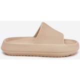 Boto Women's Platform Sandals With Cutout Beige Ameira | shoptok.hr