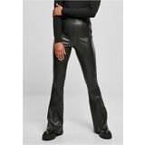UC Ladies Ladies Synthetic Leather Flared Pants black | Shoptok.si