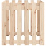  Vrtna sadilica s izgledom ograde 60x60x60 cm od borovine | Eponuda.com