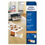 Avery Zweckform Kartonske predloge 110 x 40 mm, 185 g/m²