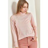 Bianco Lucci Sweater - Pink - Regular fit cene