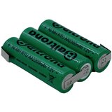 Beltrona RTU3AAZ akumulatorski paket 3x Mignon (AA) z-spajkalni priključek NiMH 3.6 V 2200 mAh, (20641294) | Shoptok.si