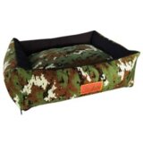 Pet Line krevet za pse sa jastukom militari/crna m 90x70cm Cene