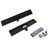 Sanotechnik Tuš kanalica 60 cm crna | shoptok.hr