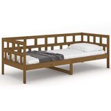  Dnevni ležaj od masivne borovine smeđa boja meda 80 x 200 cm | shoptok.hr