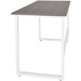 MID.YOU Pisalna Miza Workspace Light I, Siva, Bela | Shoptok.si