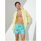 Koton Beach Shorts Summer Theme with a drawstring waist and pockets. Cene