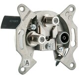 SCHWAIGER SAT antenska vtičnica TWIN (3-krat, 2 dB) | Shoptok.si