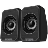 Sven 180 Zvučnici 2.0 Crni, USB, Izlazna Snaga 2x3W (RMS) | shoptok.hr