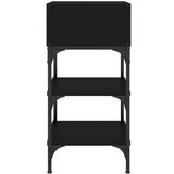 vidaXL Noćni ormarići 2 kom crni 35x34 5x70 cm od konstruiranog drva | shoptok.hr