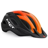 Met kolesarska čelada Crossover SM, oranžna/črna, M