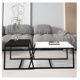 Hanah home Set stočića Minimal White Black | Eponuda.com