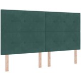  Podesivi krevet s madracem Tamnozelena 180 x 200 cm Baršun | shoptok.hr