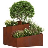  Vrtna saksija Smeđa 60 x 60 x 50 cm | shoptok.hr