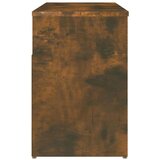 vidaXL klop za čevlje dimljeni hrast 80x30x45 cm konstruiran les | Shoptok.si