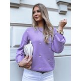 DStreet Sweter damski LUMINA fioletowy | shoptok.hr