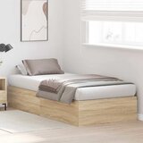  Krevet s ladicama Sonoma hrast 90 x 200 cm Konstruirano drvo | shoptok.hr