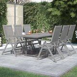  7-dijelni vrtni blagovaonski set od masivnog bagremovog drva | shoptok.hr