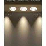 Aigostar 3x 85 mm LED vgradna svetilka - 4000 K | Shoptok.si