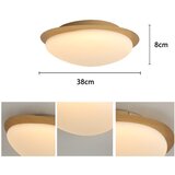  Brilagi - LED plafonsko svetlo VISBY WOOD LED/18W/230V prečnik 38 cm braon | Eponuda.com