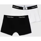 Calvin Klein Underwear Otroške boksarice 2-pack črna barva
