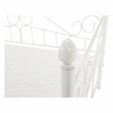 Kondela Kovinska postelja, bela, 90x200, DAINA | Shoptok.si