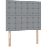  LED krevet za pohranu s madracem Svjetlosiva 120 x 190 cm | shoptok.hr