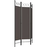 vidaXL Paravan 3-delni antraciten 120x180 cm | Shoptok.si