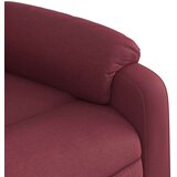  Naslonjač od tkanine crvena boja vina | shoptok.hr
