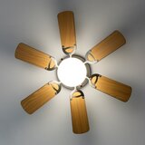  ZEVENTI - Stropni ventilator GALDANA 1xE27/60W/230V braon/bež | Eponuda.com