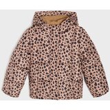 Sinsay Pamučna Puffer Jakna S Kapuljačom I Leopardskim Uzorkom | shoptok.hr