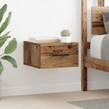 vidaXL Noćni ormar Zidne Staro drvo 35 x 35 x 20 cm Konstruirano drvo Cijene