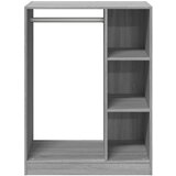  Ormar siva boja hrasta 77x48x102 cm od konstruiranog drva | shoptok.hr