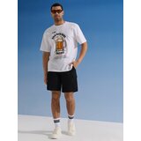 Sinsay Pamučna majica s printom piva | shoptok.hr