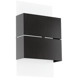Eglo LED zunanja stenska svetilka Kibea (5 W, 7,5 x 15 x 26 cm, Antracit/Bela, IP44) | Shoptok.si