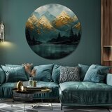  Okrugle slike akrilom Zaboravljena šuma | different dimensions | shoptok.hr