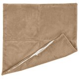  Presvlaka za jastuk 2 pcs ALMELO Smeđa 80 x 80 cm Kord - Smeđa 80 x 80 cm 2 | shoptok.hr
