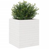  Vrtna sadilica bijela 40x40x46 cm od masivne borovine | Eponuda.com