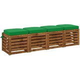  Set jastučića od 4 komada SOEST 4 pcs 100% poliester Zelena | shoptok.hr