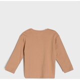 Sinsay Pamučne majice dugih rukava s Henley izrezom 2 pack Slike